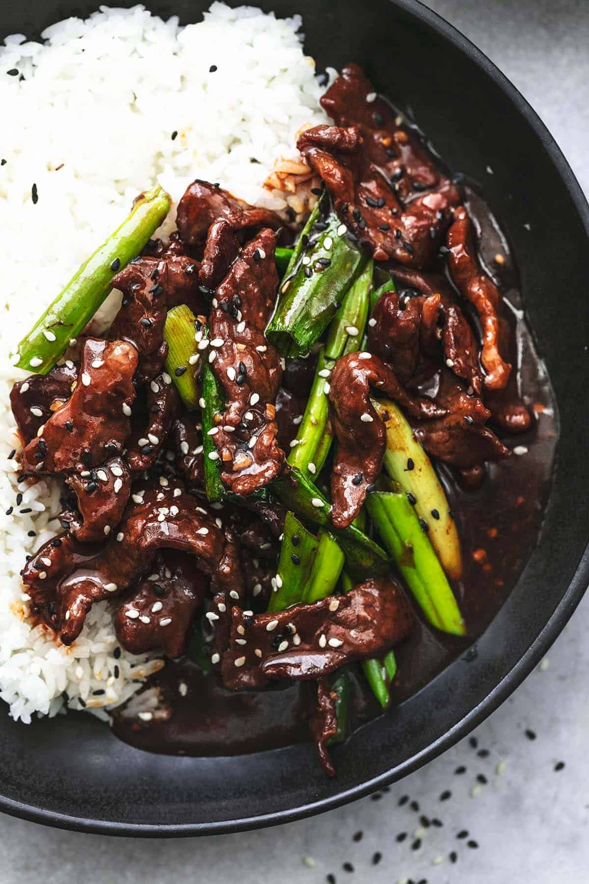 Copycat Mongolian Beef Inspired by P.F. Chang’s